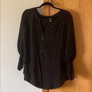 Black torrid tunic sz 1